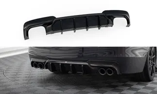 Maxton Design Rear Valance For F10 BMW 5 Series M-Pack - V2